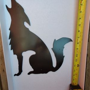 Coyote Metal Wall Art
